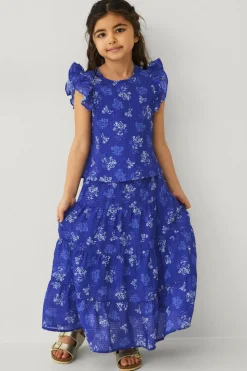 Ellos Collection Bluse med flæseærmer