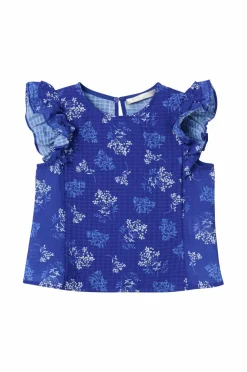 Ellos Collection Bluse med flæseærmer