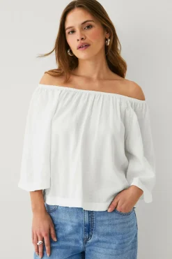 Ellos Collection Bluse uden skuldre