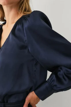 Ellos Collection Bluse i satin