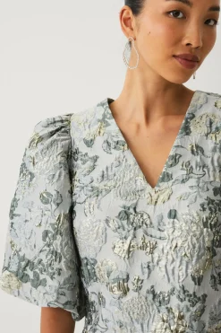 Ellos Collection Bluse med ballonærmer