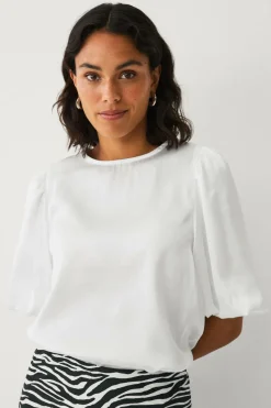 Ellos Collection Bluse i satin