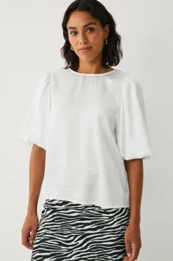 Ellos Collection Bluse i satin