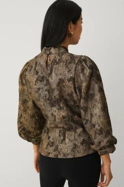 Ellos Collection Bluse i Jacquard