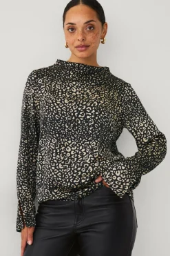 Ellos Collection Bluse i satin