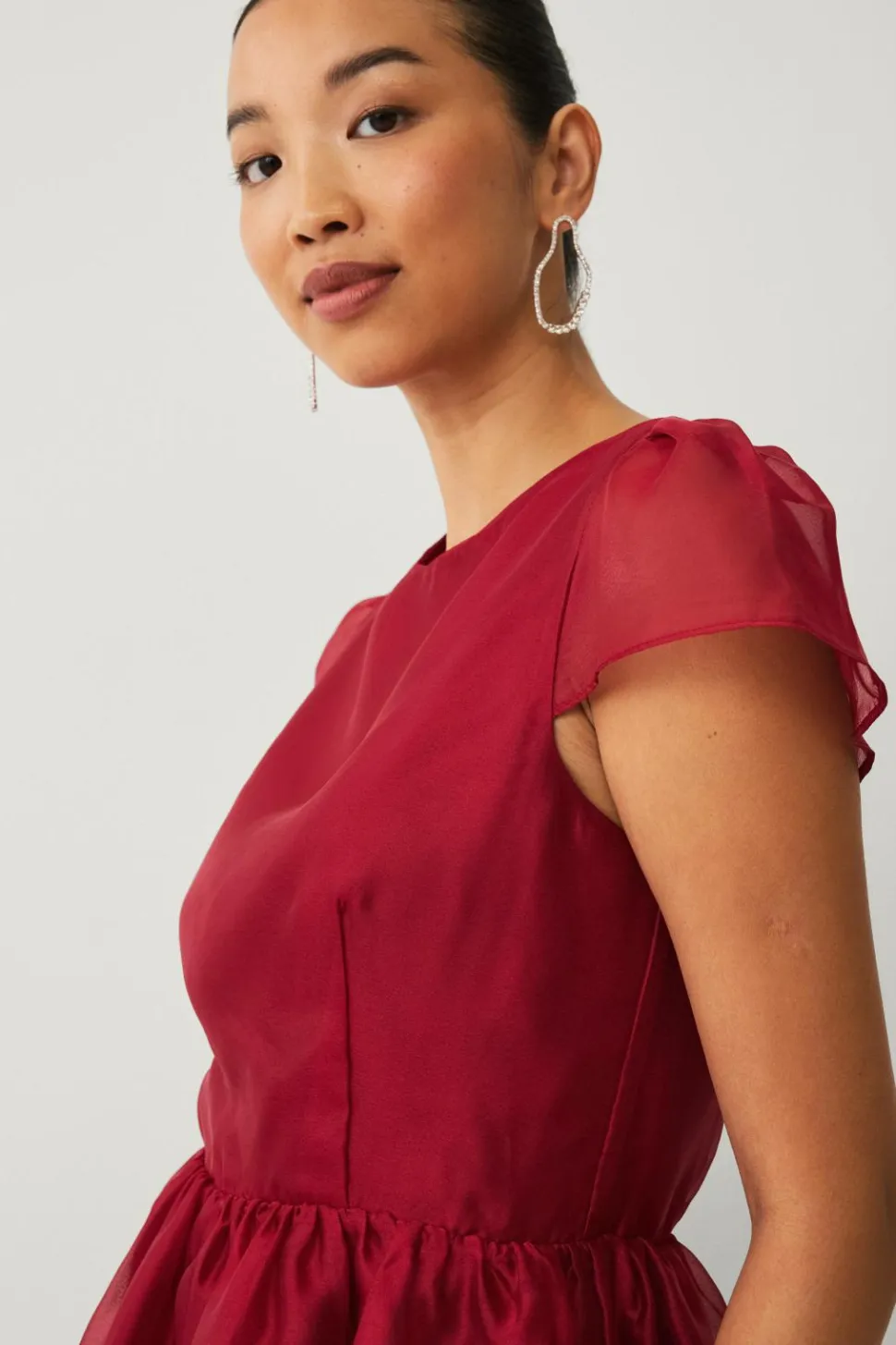 Ellos Collection Bluse med peplum