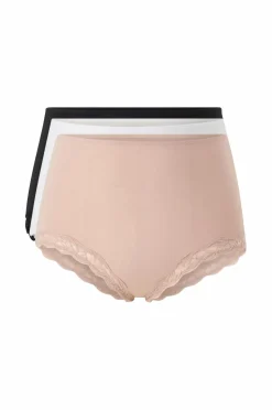 Ellos Collection Boxershorts med høj talje 3-pak