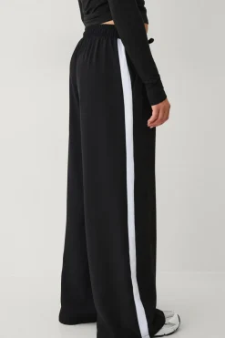 Ellos Collection Brede bukser med sidestriber