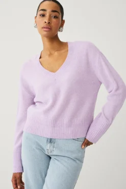 Ellos Collection Bred, v-halset trøje