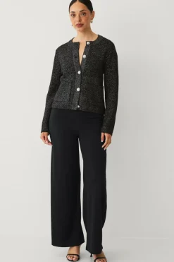 Ellos Collection Cardigan med guldfarvede knapper