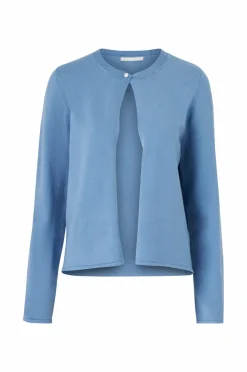 Ellos Collection Cardigan med perleknap på toppen