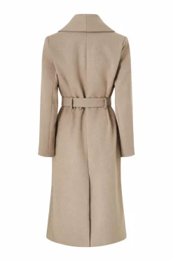 Ellos Collection Dobbeltradet frakke med sjalskrave