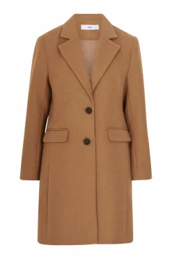 Ellos Collection Enkeltradet uldfrakke