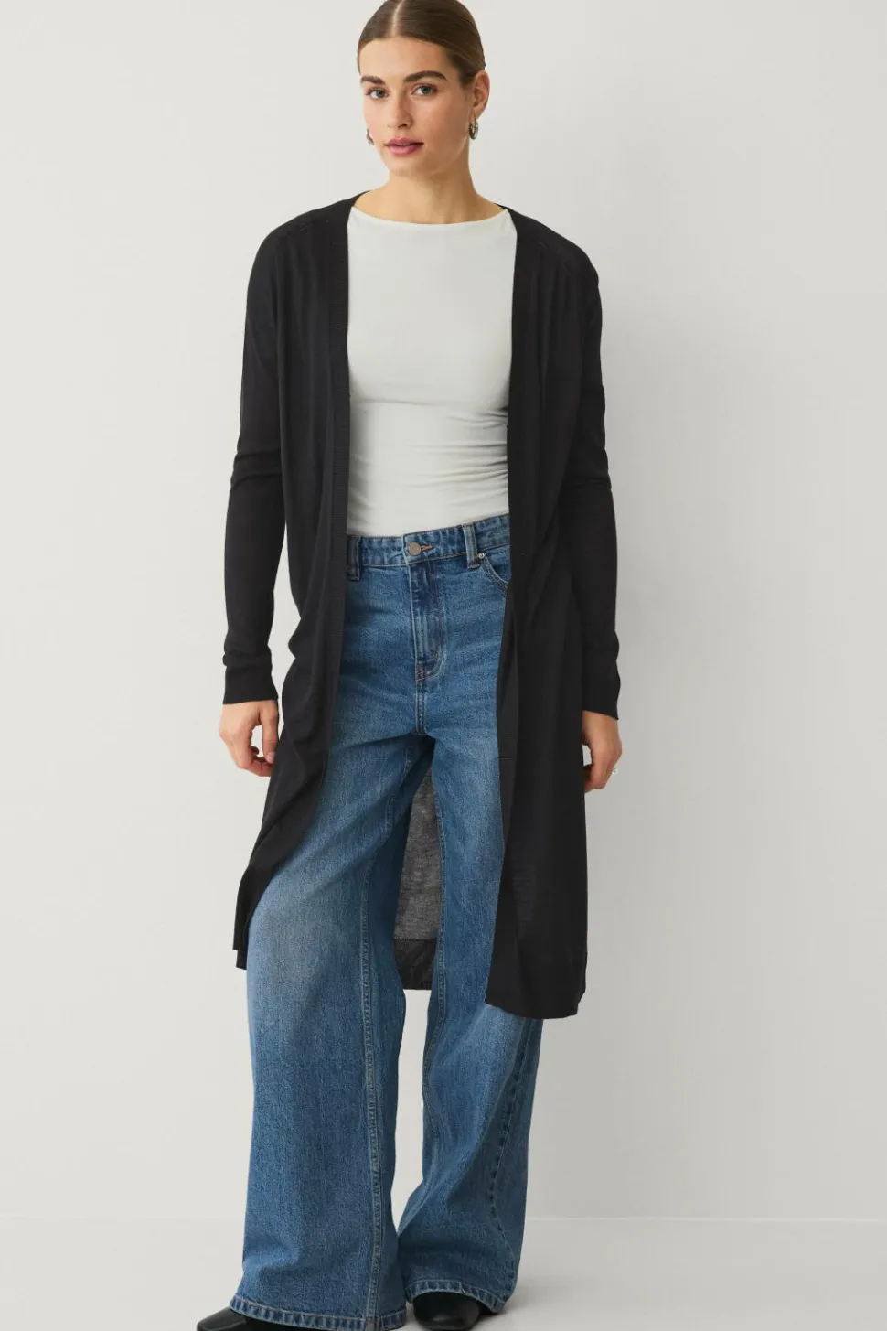 Ellos Collection Fintstrikket cardigan