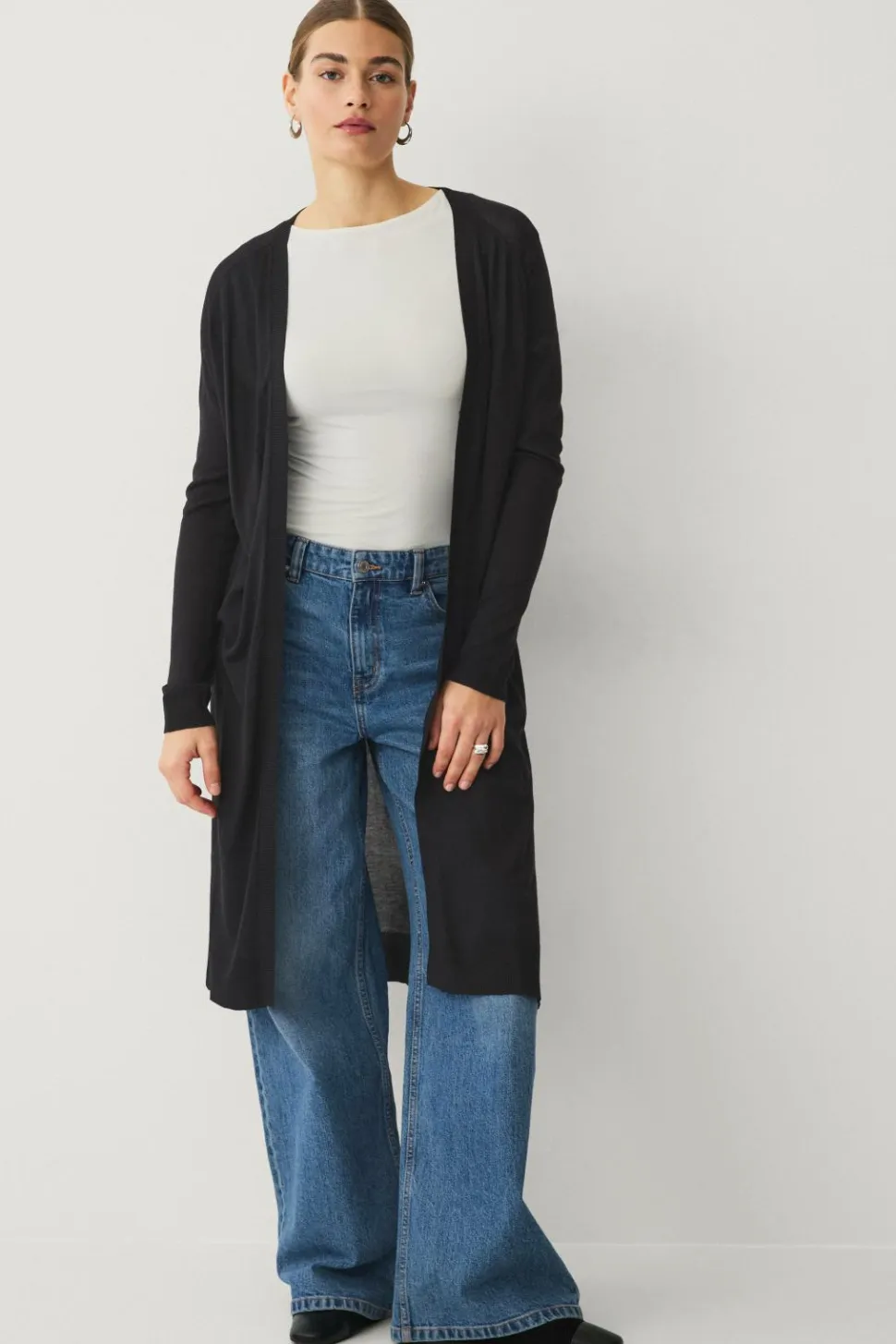 Ellos Collection Fintstrikket cardigan