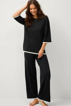 Ellos Collection Fintstrikkede bukser