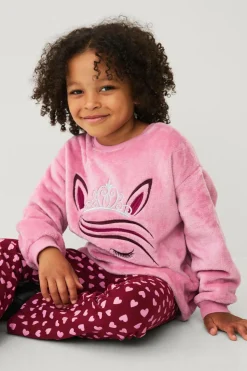 Ellos Collection Fleecetrøje med broderi