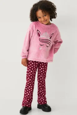 Ellos Collection Fleecetrøje med broderi