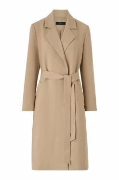 Ellos Collection Forårsfrakke med bælte