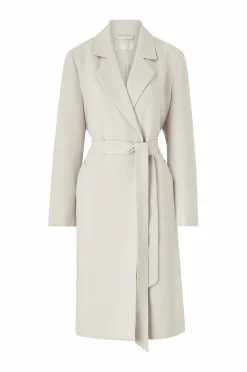 Ellos Collection Forårsfrakke med bælte