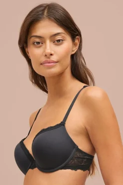 Ellos Collection Foret pushup-bh med blondedetaljer