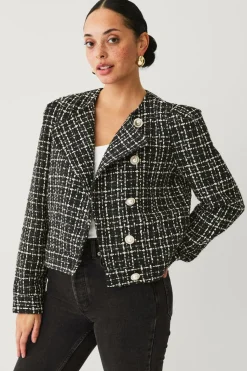 Ellos Collection Habitjakke med perleknaper