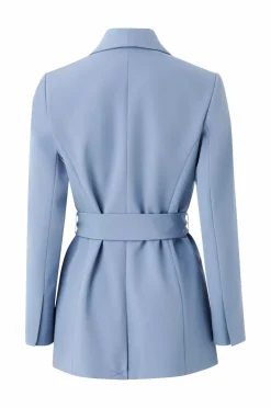 Ellos Collection Habitjakke med slips og sjalskrave