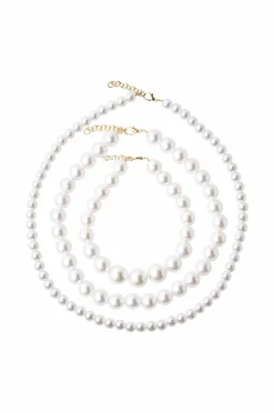 Ellos Collection Halskæde med perler 3-pak