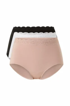 Ellos Collection Højtaljede trusser 3-pak