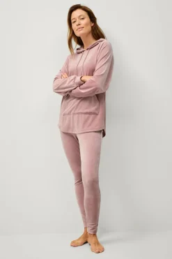 Ellos Collection Hættetrøje i velour