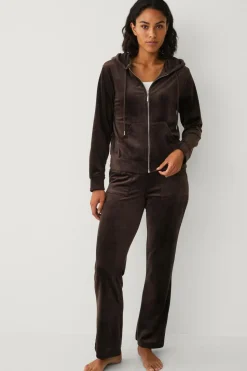 Ellos Collection Hættetrøje i velour