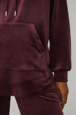 Ellos Collection Hættetrøje i velour