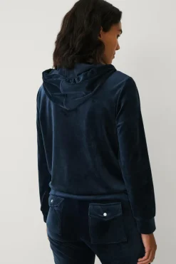 Ellos Collection Hættetrøje i velour