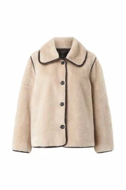 Ellos Collection Jakke i imiteret pels