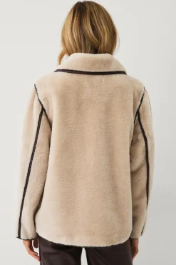 Ellos Collection Jakke i imiteret pels