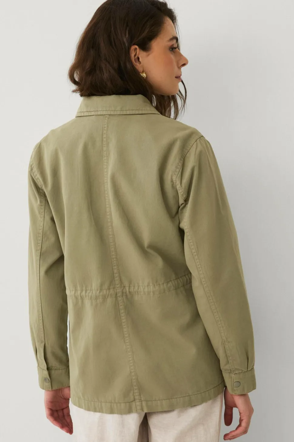 Ellos Collection Jakke i bomuldstwill