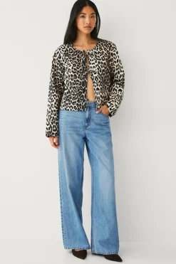 Ellos Collection Jakke med leopardprint