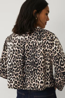 Ellos Collection Jakke med leopardprint