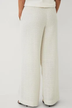 Ellos Collection Jakkesætsbukser med brede ben og høj talje