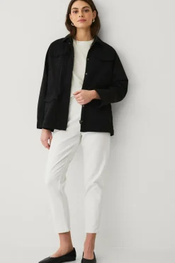 Ellos Collection Jakke i bomuldstwill