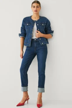 Ellos Collection Jeans Slim Straight Folded