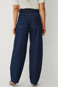 Ellos Collection Jeans med brede ben og bindebånd i taljen