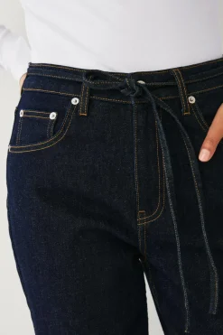 Ellos Collection Jeans med brede ben og bindebånd i taljen