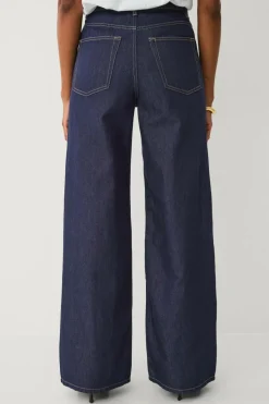 Ellos Collection Jeans med brede ben og høj talje