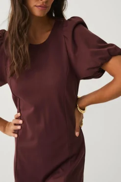 Ellos Collection Jerseykjole med pufærmer