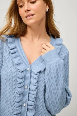 Ellos Collection Kabelstrikket cardigan