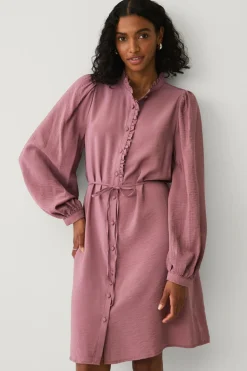 Ellos Collection Kjole med flæsekant