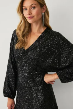 Ellos Collection Kjole med pailleter