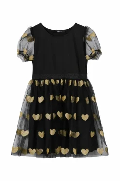 Ellos Collection Kjole med tylskørt og pufærmer