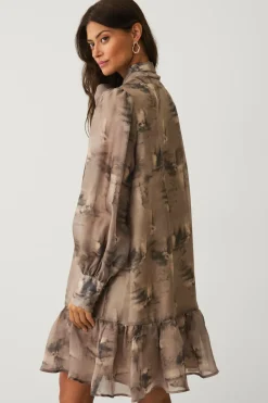 Ellos Collection Kjole med bindebånd